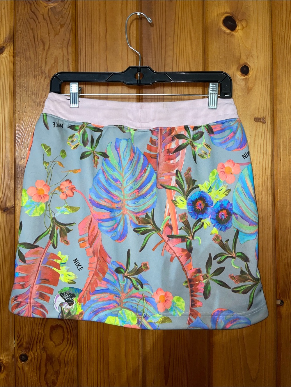 Nike Multicolor Tropical Floral Athletic Skirt with Pastel Accents hawaiian - Picture 8 of 13